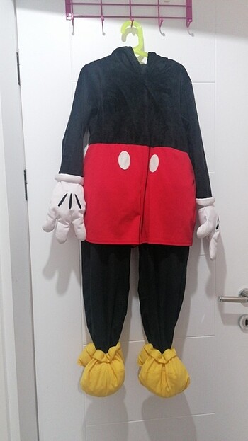 5-6yaş Mickey mouse kostümü 