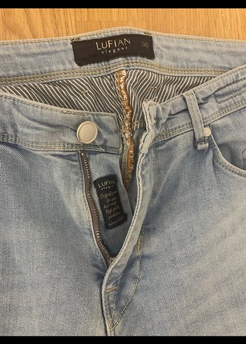 l Beden mavi Renk Lufian Kot Pantolon