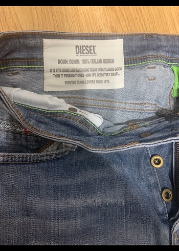 l Beden mavi Renk Diesel Kot Pantolon