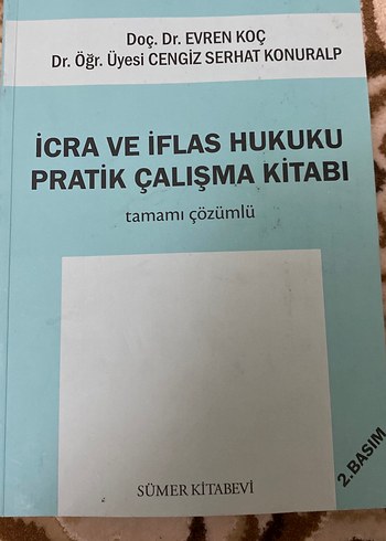 İcra ve İflas Hukuku Pratik Çalışma Kitabı