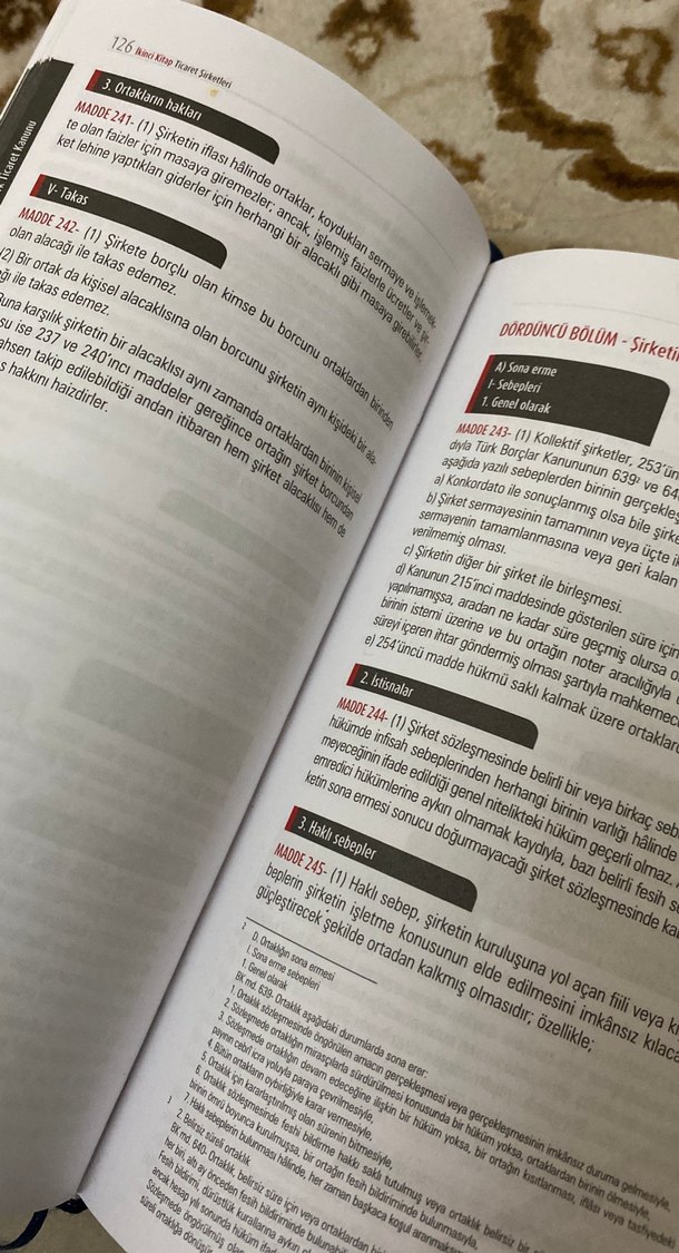 Türk Ticaret Kanunu 2021, 10. Baskı - Görsel 2