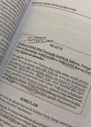 Medeni Usul Hukuku Pratik Çalışma Kitabı