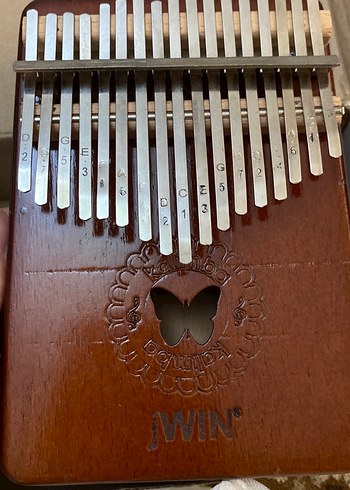 JWIN JK-01 Ahşap Kalimba 17 Tuşlu - Görsel 4