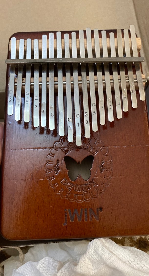 JWIN JK-01 Ahşap Kalimba 17 Tuşlu - Görsel 4
