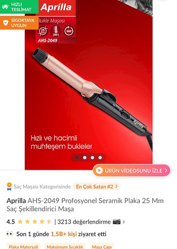 Bej Pastel Saç Maşası - Görsel 2