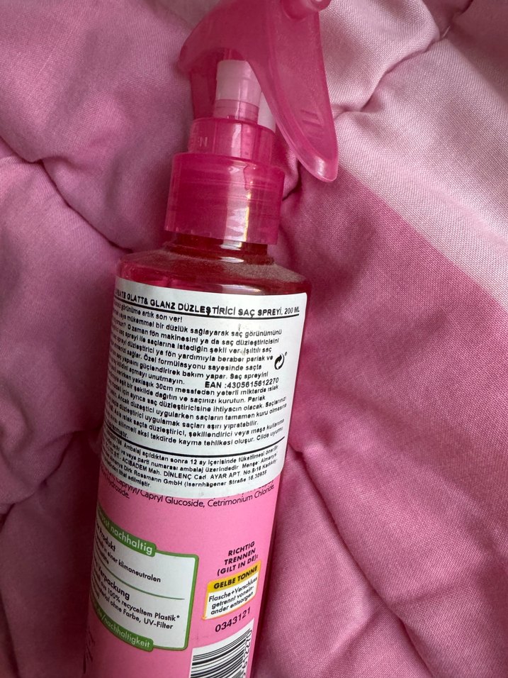 Isana Anti-Frizz Saç Spreyi - Görsel 3