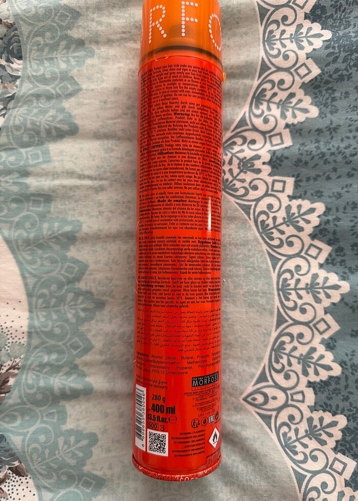 Morfose saç spreyi - Görsel 3