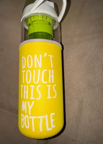 Renkli Yeşil detoks matara - Görsel 3