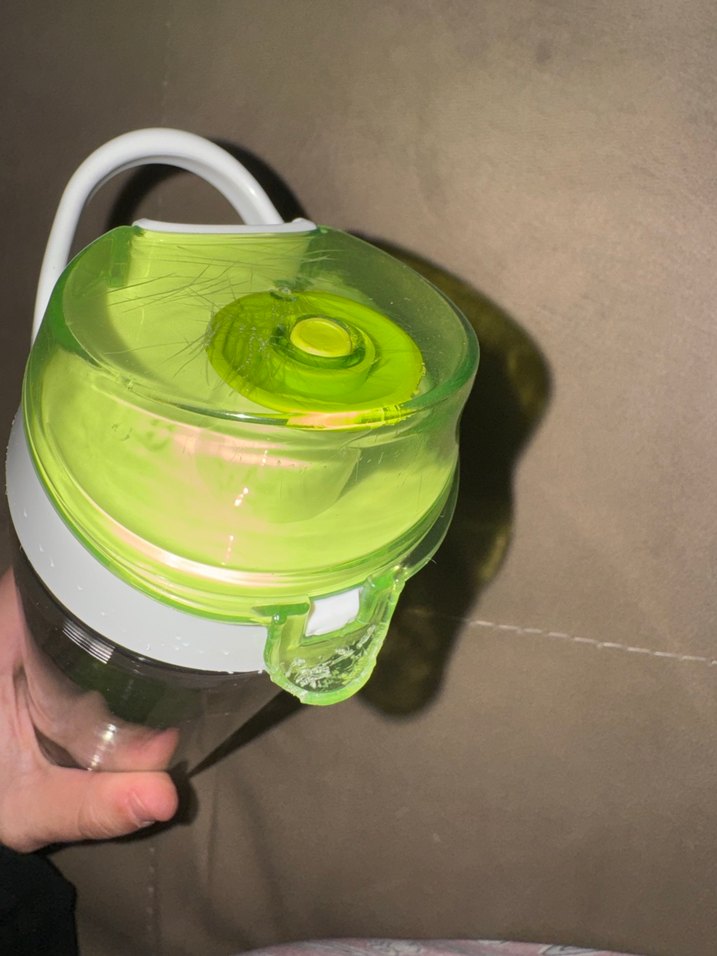 Renkli Yeşil detoks matara - Görsel 2