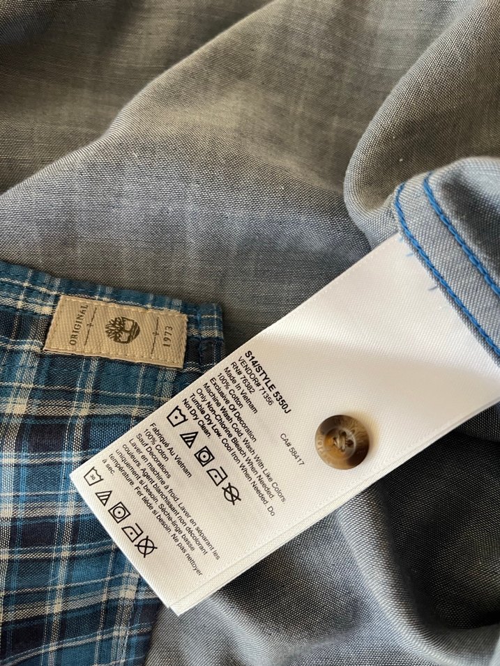 Erkek Mavi Ekose Kısa Kollu Gömlek - Görsel 5