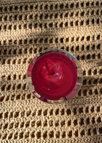 Renkli El Boyaması Cam Bardak - Görsel 4