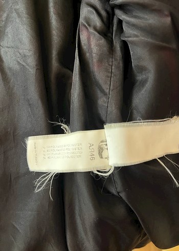 Kadın Siyah Kapitone Ceket - Görsel 7