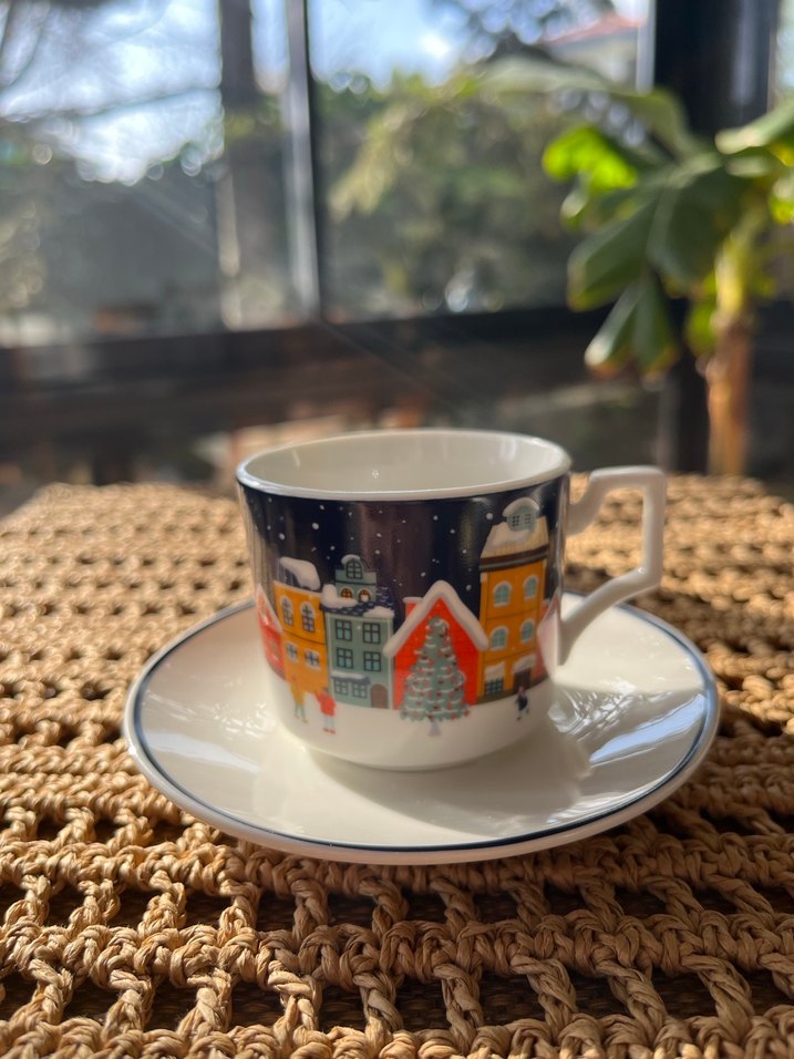 LCW Home Kış Temalı Kahve Fincanı - Görsel 2