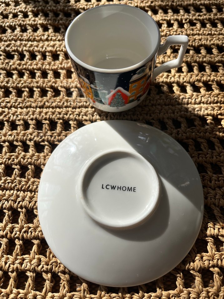 LCW Home Kış Temalı Kahve Fincanı - Görsel 4