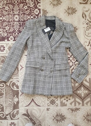 ekose blazer ceket 