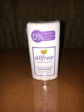 Allfree natural deodorant 