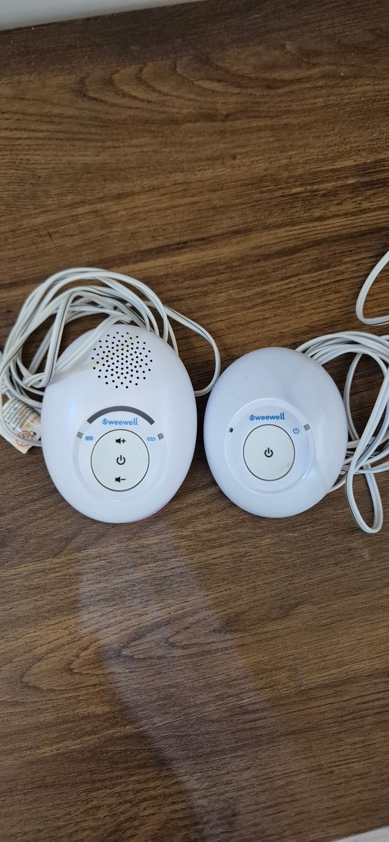 Weewell Dijital Bebek Telsizi Beyaz-Gri - Görsel 4