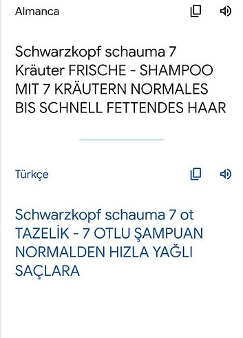  Beden Schwarzkopf Schauma şampuan 