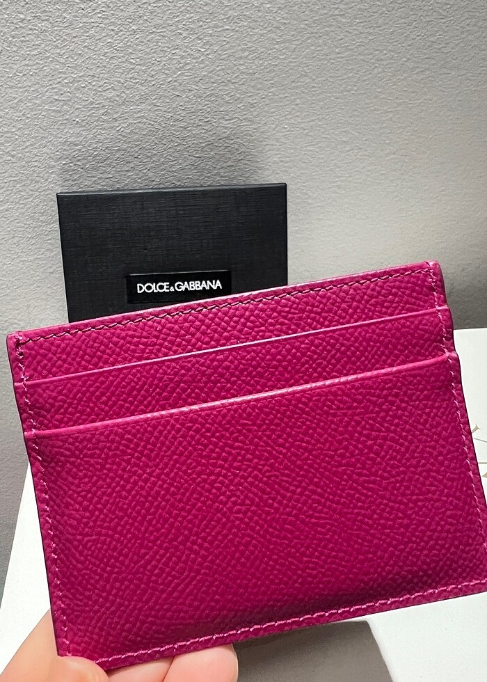 Dolce and gabbana fuşya kartlık - Görsel 4