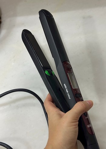 Bordo Braun Saç Düzleştirici Dijital Ekranlı - Görsel 2