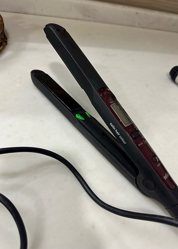 Bordo Braun Saç Düzleştirici Dijital Ekranlı - Görsel 4