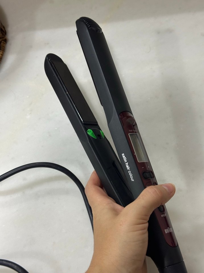 Bordo Braun Saç Düzleştirici Dijital Ekranlı - Görsel 2