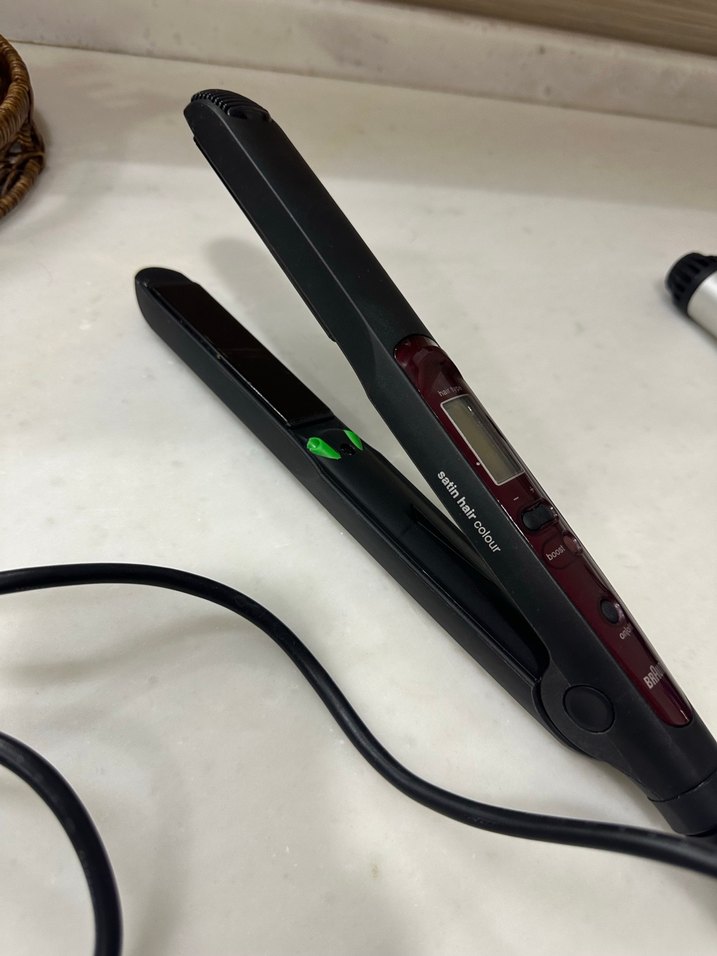 Bordo Braun Saç Düzleştirici Dijital Ekranlı - Görsel 4