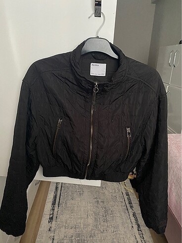 bershka siyah ceket