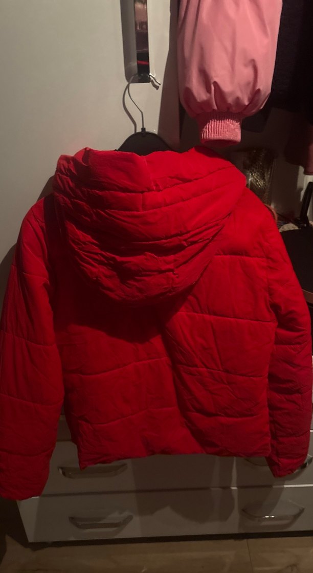 mavi kirmizi mont - Görsel 3