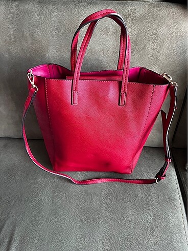 Beden bordo Renk Mango Çanta