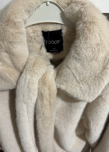 Hoopstore Peluş Vizon Kaban - Rahat Kesim - Görsel 3