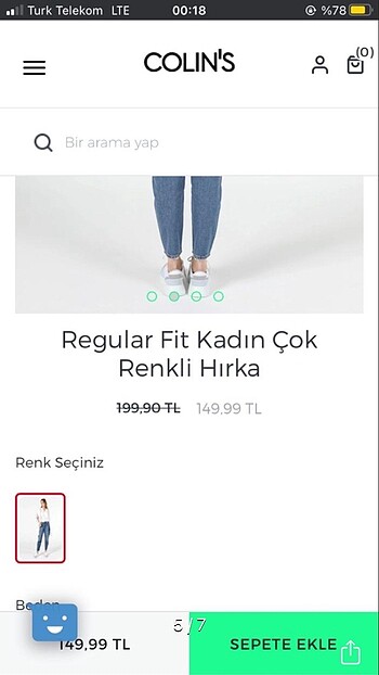 Colin's Colins Hırka