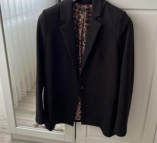 Siyah Blazer Ceket