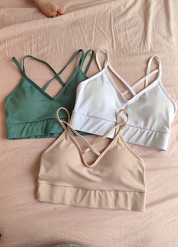 3 adet crop top
