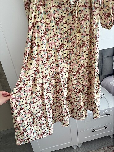 LC Waikiki lc waikiki modest çiçekli tesettür elbise