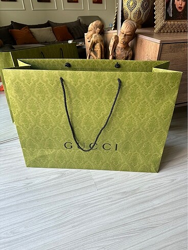 GUCCI Çanta Karton taşıma çantası (karton Poşet) 1 adettir Ölçül
