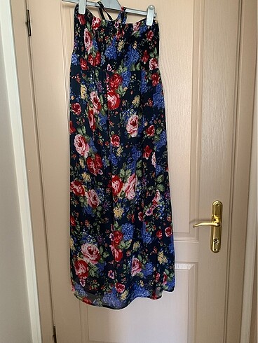 Strapless Elbise