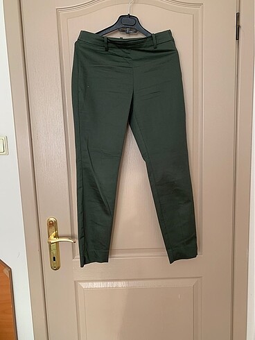 H&M Yeşil Kumaş Pantolon