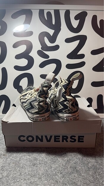 39,5 Beden çeşitli Renk Converse X Missoni