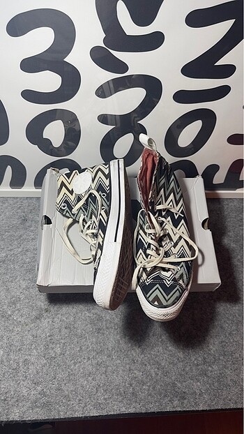 39,5 Beden Converse X Missoni