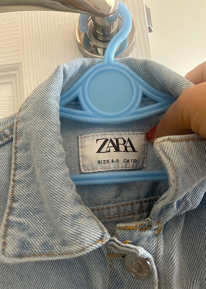 Çocuk kot ceket - Görsel 3