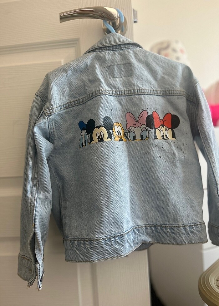 Çocuk kot ceket - Görsel 4