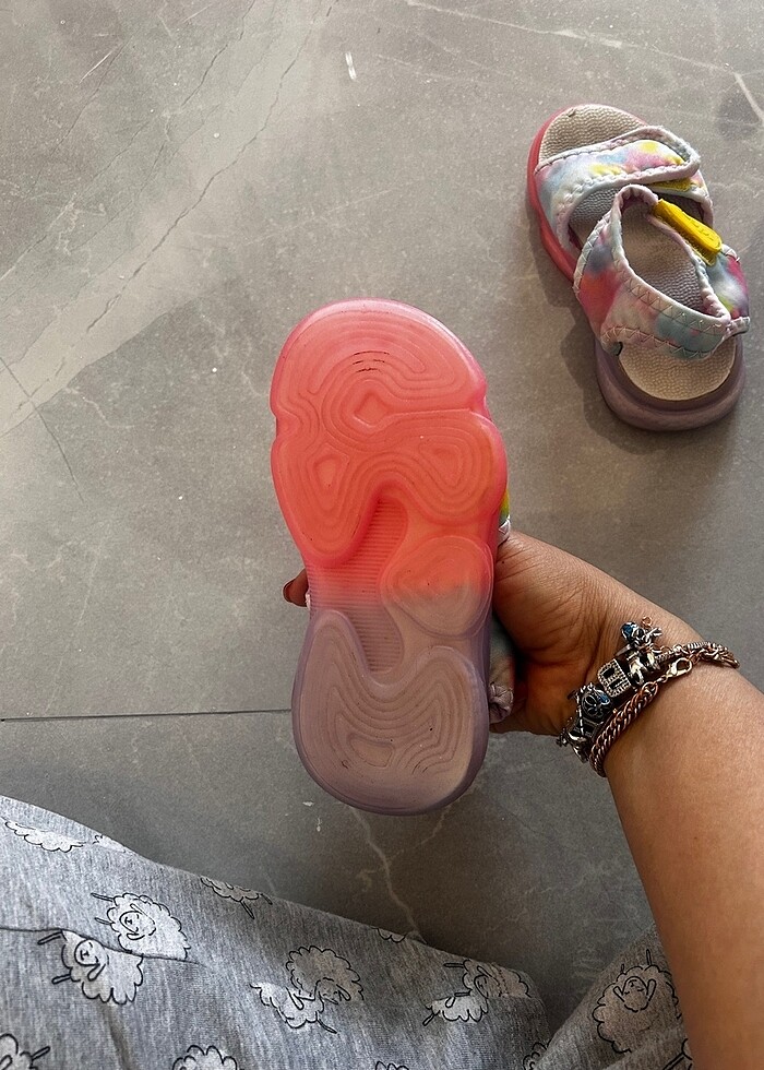 Kız çocuk sandalet - Görsel 4