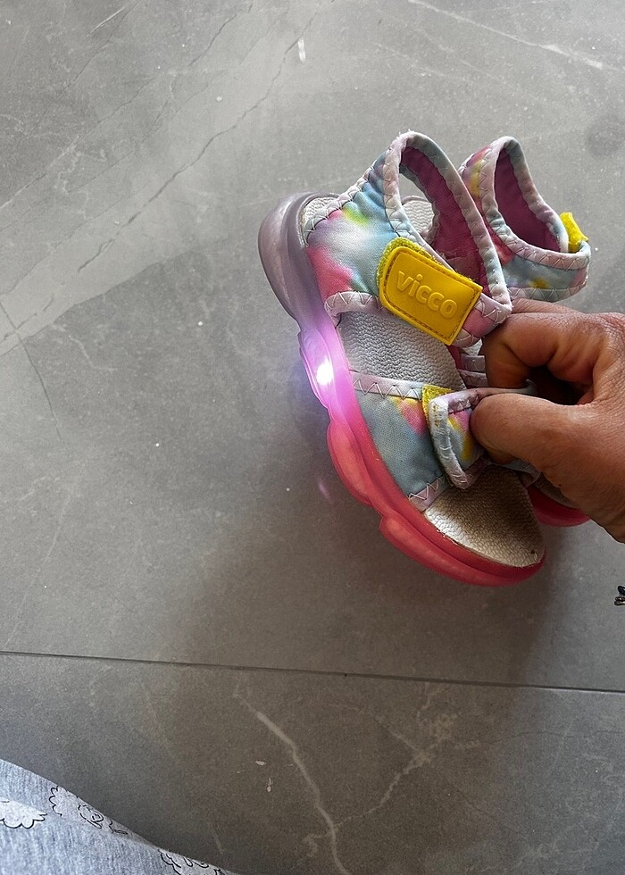 Kız çocuk sandalet - Görsel 5