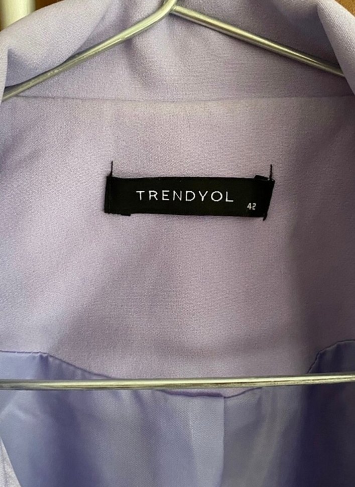 Lila Mini Kadın Blazer Ceket - Görsel 2