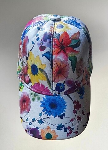 Spor deri şapka çiçek deaenli - Görsel 5