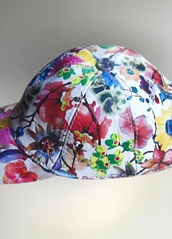 Spor deri şapka çiçek deaenli - Görsel 6