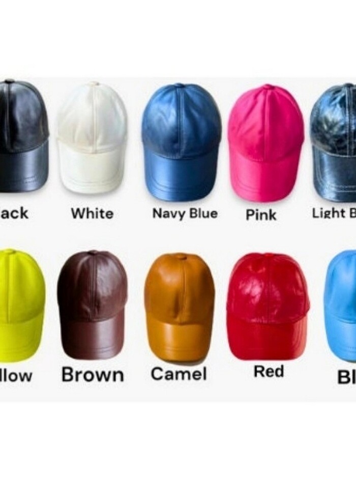 Spor deri şapka çiçek deaenli - Görsel 2