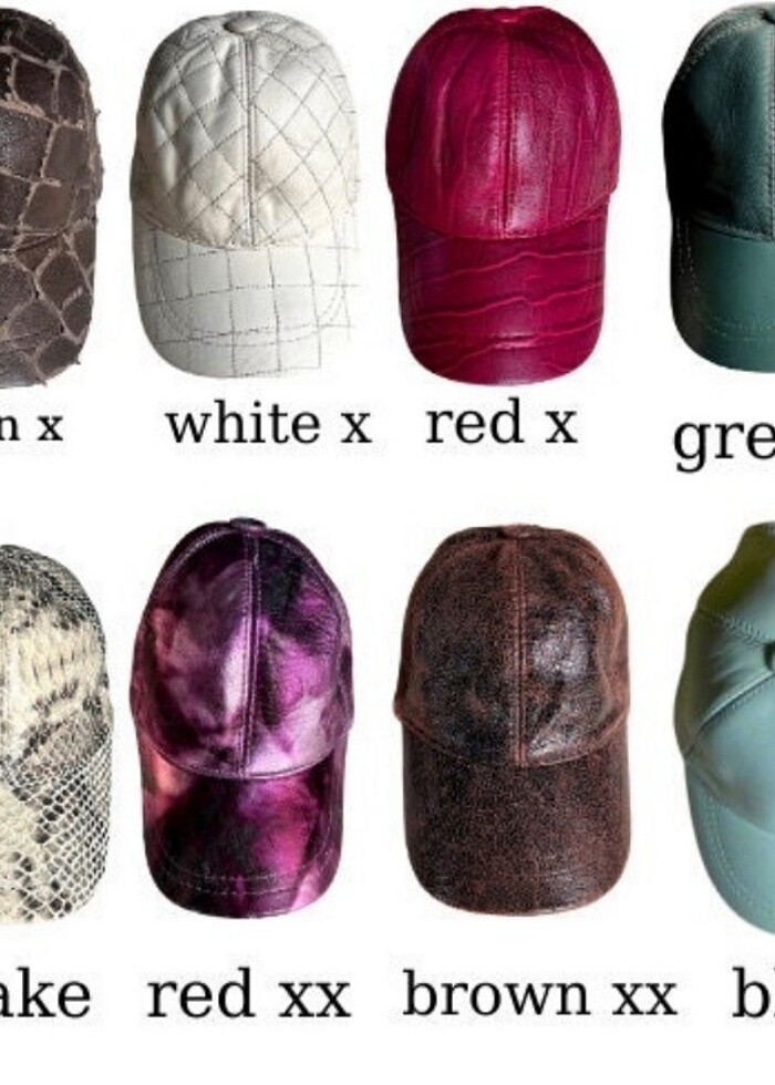 Spor deri şapka çiçek deaenli - Görsel 4