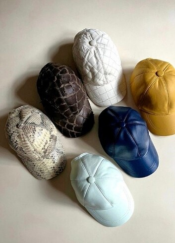 Spor deri şapka - Görsel 5